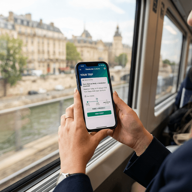 The Best Apps and Tools for Planning a European Train Trip